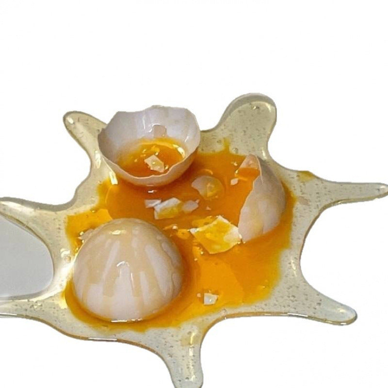 Broken Egg Prank that can be used as a Phone Holder
