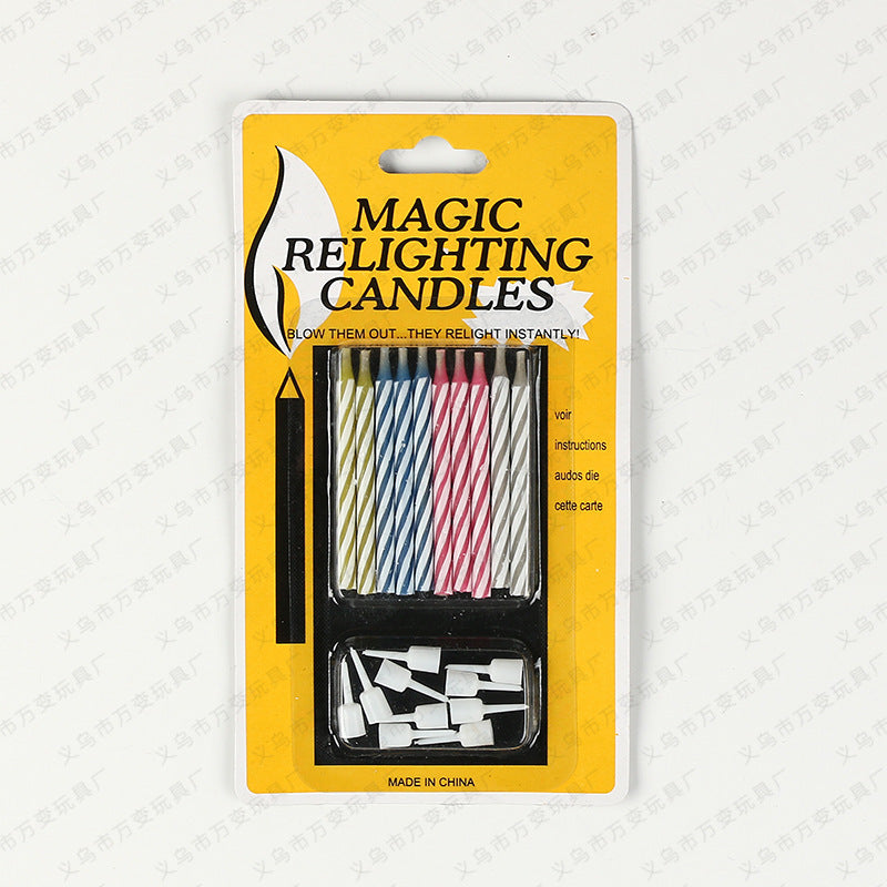 Magic Birthday Candles - Prank Relighting Candles