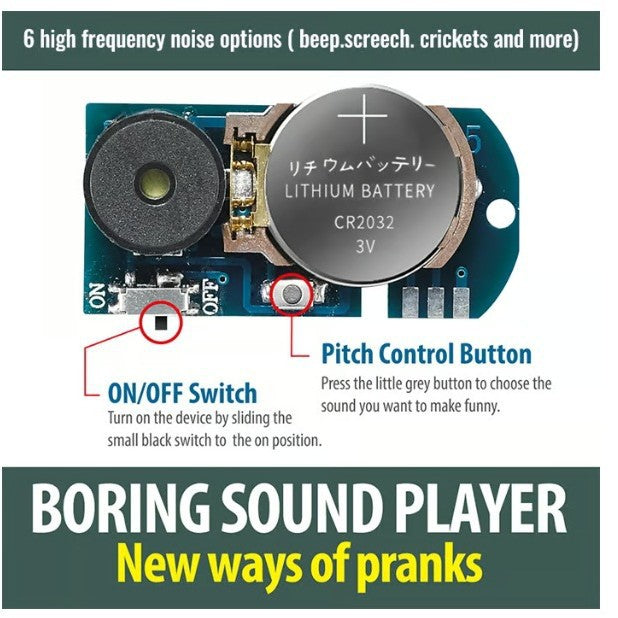 Cricket/Beep Hidden Noise Prank